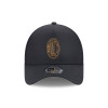 Sapca New Era 9forty trucker ac milan negru-auriu-Cod 78726045, Marime universala