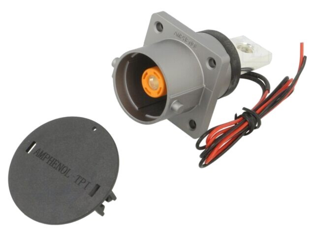 Conector alimentare DC mamă &icirc;nşurubare AMPHENOL GEC IP67 -40&divide;125&deg;C