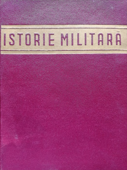 I. Iliescu Zanoaga - Istorie militara, numerotata, Autograf