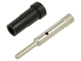 Soclu Banană 2mm 10A Neagră