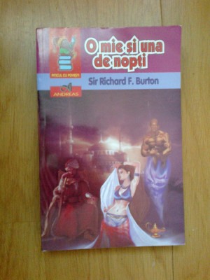 n8 O mie si una de nopti - Sir Richard F. Burton foto