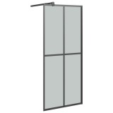 Paravan dus walk-in 80x195 cm sticla securizata culoare inchisa