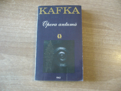 Franz Kafka - Opera antuma foto