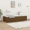 Gossi pat de zi, maro miere, 90x200 cm, lemn masiv de pin