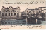 Carte postala circulata in anul 1906 Lugoj