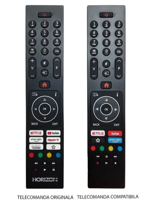 Telecomanda compatibila TV Horizon 32HL6330F/B cod ER 1433-N /MFY 1423 (337-1)