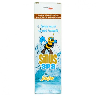 SINUS SPA JUNIOR- SPRAY NAZAL CU APA TERMALA 30ml PHENALEX foto