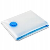 Sac Vidat Haine 70x100 cm Transparent MRG M9114, Plastic, Depozitare Optima, Protectie, Economie Spatiu, Aspirator Compatibil