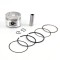 Piston + Segmenti Scuter 4T 80cc 47mm - bolt 13mm