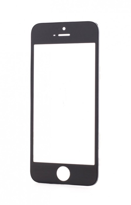 Geam Sticla + OCA iPhone 5, Negru