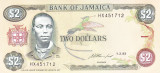 Bancnota Jamaica 2 Dolari 1993 - P69e UNC