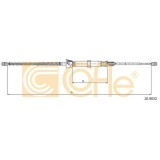 Cablu frana mana Seat Cordoba, Ibiza 4; Skoda Fabia 2 5J, Fabia 1; Vw Fox, Polo Cofle 109032, parte montare : stanga, dreapta, spate