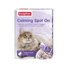 Pipete calmante pisici Beaphar Calming cutie x 3 pipete