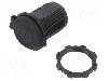 Alimentare auto, conector plat 6,3mm, neagra, 4CARMEDIA -