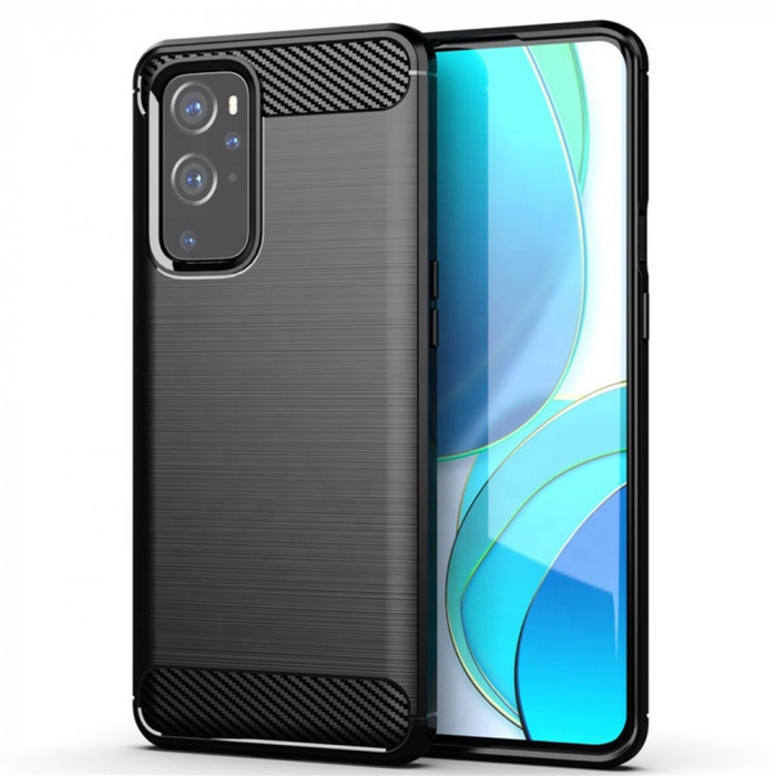 Husa silicon Oneplus 9 Pro - Negru