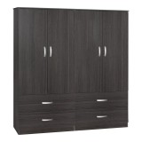 Cumpara ieftin Dulap dormitor Zelia Pako World Wenge 158x42x180 cm