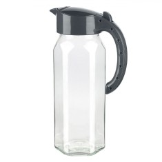 Ulcior Sticlă, 1.5l, Capac Plastic, Transparent, Gri