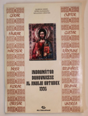 INDRUMATOR DUHOVNICESC AL ANULUI ORTODOX 1995 de GIUBEGA DANIEL ...NICULESCU CRISTIAN , 1995 foto