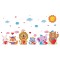 Sticker decorativ, Animale, 132 cm, 1288ST
