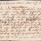 HST A301 Chitanță olografă 1808 limba latină