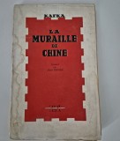 Carte veche Franz Kafka La Muraille de Chine