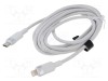 Cablu USB 2.0 VENTION Apple Lightning - USB C, 2m, nichelat