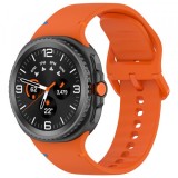 Curea Techsuit W079 pentru Samsung Galaxy Watch 8 Classic / Watch8 44mm / Watch 8 40mm, Portocalie
