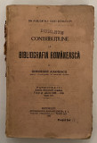Gheorghe Adamescu - Contributiune la bibliografia romaneasca - fascicola 2 1923