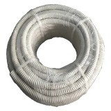 Furtun Evacuare Condens Aer Conditionat, 50 metri, Diametru 16mm, PVC Alb, -10&deg;C +60&deg;C