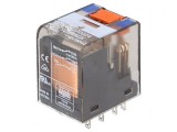Releu electromagnetic DPDT 24VDC 12A