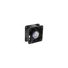 Ventilator 60x60x25mm, 12V DC, volum aer 46m3/h, lagar cu bila, EBM-PAPST - 622H