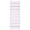 Prosoape pentru oaspeți 10 buc alb 30x50cm 360 g/m&sup2; 100% bumbac
