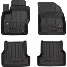 Set Covorase Auto Cauciuc Negro Ford Focus 2 2004-2012 Pro Line Tip Tavita 3D 3D407282