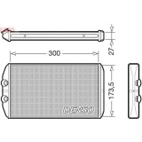 Radiator Incalzire Habitaclu Denso Iveco Daily VI 33S 35C Aftermarket