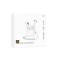 Casti adio wireless stero fara fir cu bluetooth ew53, v5.3, compatibile cu ios &amp; android, master slave, cu snur, alb