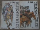 Cei Trei Mușchetari Vol. 1-2, Alexandre Dumas, Gutinul, 1994, Romana, Paperback