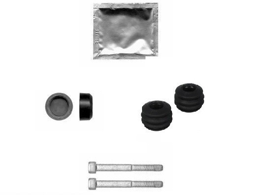 Set accesorii, etrier frana MERCEDES SPRINTER 5-t platou / sasiu (905) (2001 - 2006) METZGER 113-1386
