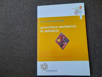 Magdalena Dumitrana - Activitatile matematice in gradinita foto