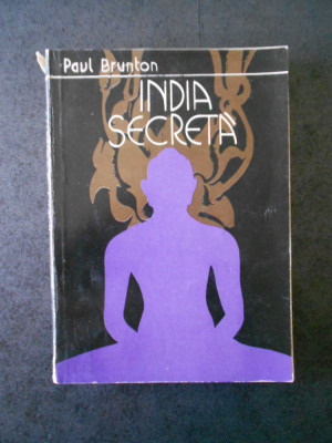 PAUL BRUNTON - INDIA SECRETA foto