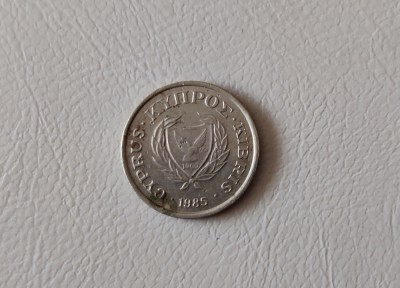 Cipru / Cyprus - 2 cents (1985) - monedă s228 foto