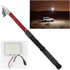 Lampa Led Extensibila 4.5M 200W 15000LM Lumina Alba 6000K Si Telecomanda 261017-17