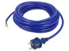 Cablu Electric CEE 7/7 Albastru 10m 3x1.5mm2