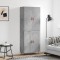 vidaXL Dulap &icirc;nalt, gri beton, 69,5x34x180, lemn compozit 3195767
