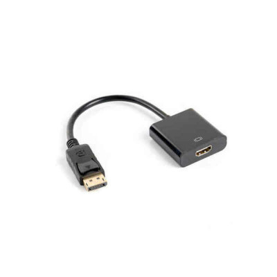 DisplayPort to HDMI Adapter Lanberg AD-0009-BK Black foto