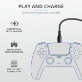 CABLURI USB Smartphone si alte deviceuri - Trust GXT 226 Play si Charge Cable 3m For PS5 and USB-C mobile phones &quot;24168&quot;