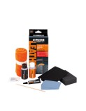 Kit Reparatie Piele si Vinilin QUIXX, 6ml Negru + Solutie Curatare 30ml, Accesorii Auto, Volan, Scaune