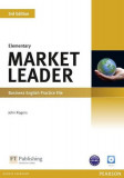 Market Leader 3rd Edition Elementary Business English Practice File with Audio CD - Paperback brosat - John Rogers - Pearson