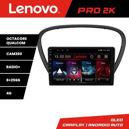 Navigatie Peugeot 607 Android radio gps internet 8 core QLED 2K 8+256 360 Lenovo CarStore Technology