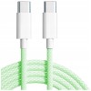 Co2 &Icirc;ncărcător Usb-C Cablu De &Icirc;ncărcare Rapidă Usb Tip C Pentru Iphone 15 1M Verde