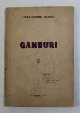 GANDURI de ELENA GENERAL MANAFU , 1942